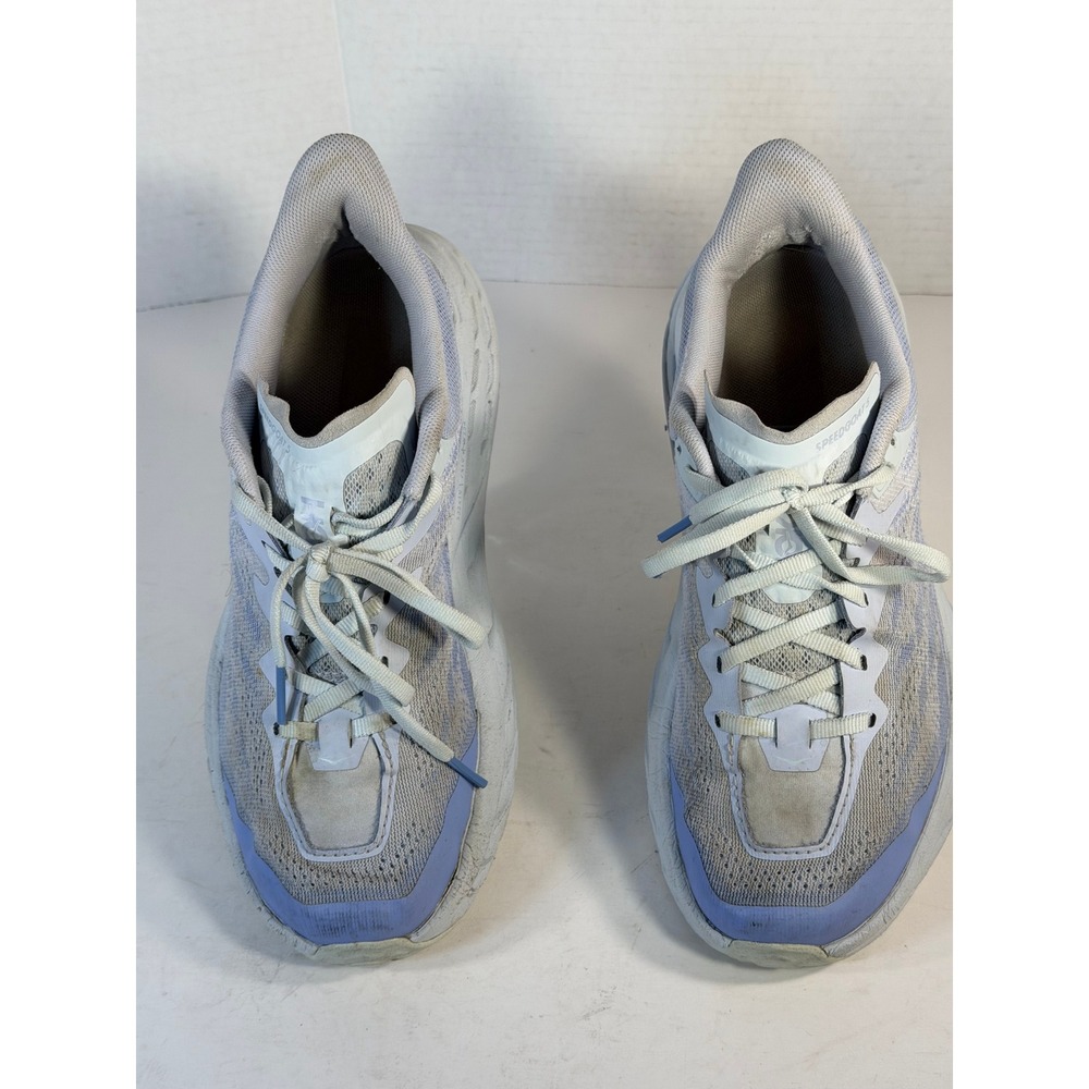 Hoka One One Speedgoat 5 Women 7.5 Blue Lavender Trail Running Shoes 1123158